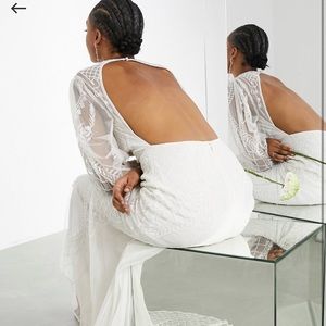 ASOS | Lucy Placement beaded wedding dress